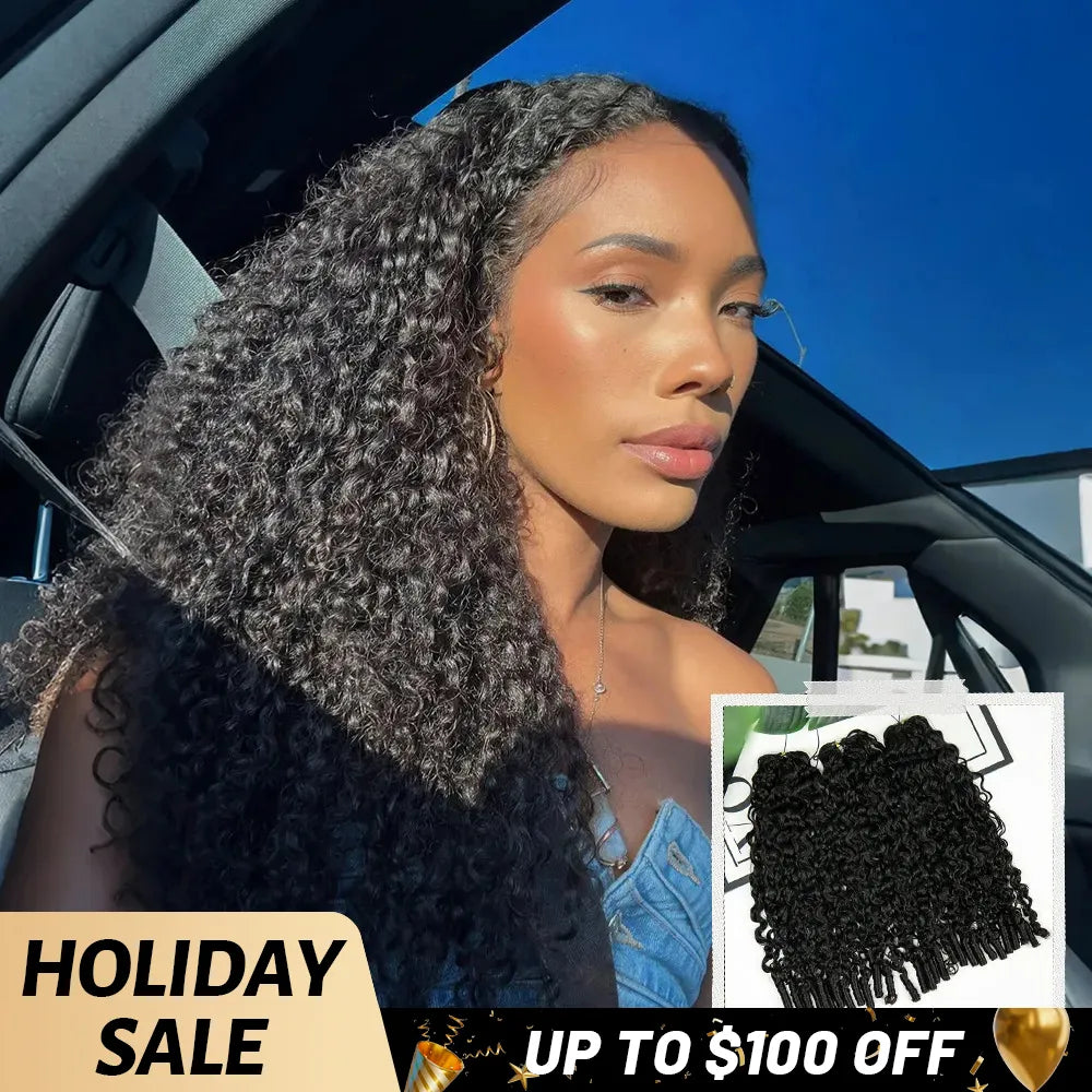 BURMESE CURLY CROCHET UP TO 100 HUMAN HAIR