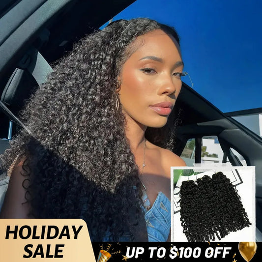 BURMESE CURLY CROCHET UP TO 100 HUMAN HAIR