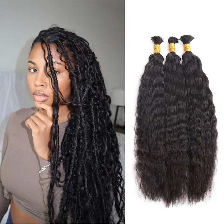 Wet & Wavy Bulk Hair Extensions for Braiding