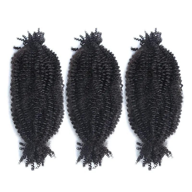 Human Hair Spring Twist Hair Extensions – Ywigs
