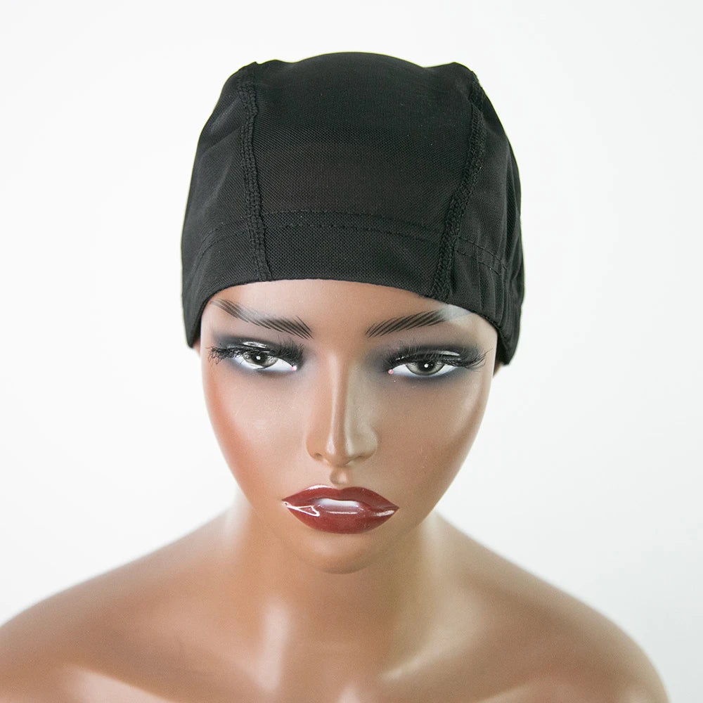 black mesh wig cap for crochet