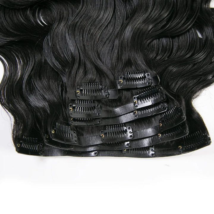 Body Wave Invisible Clip In Extensions