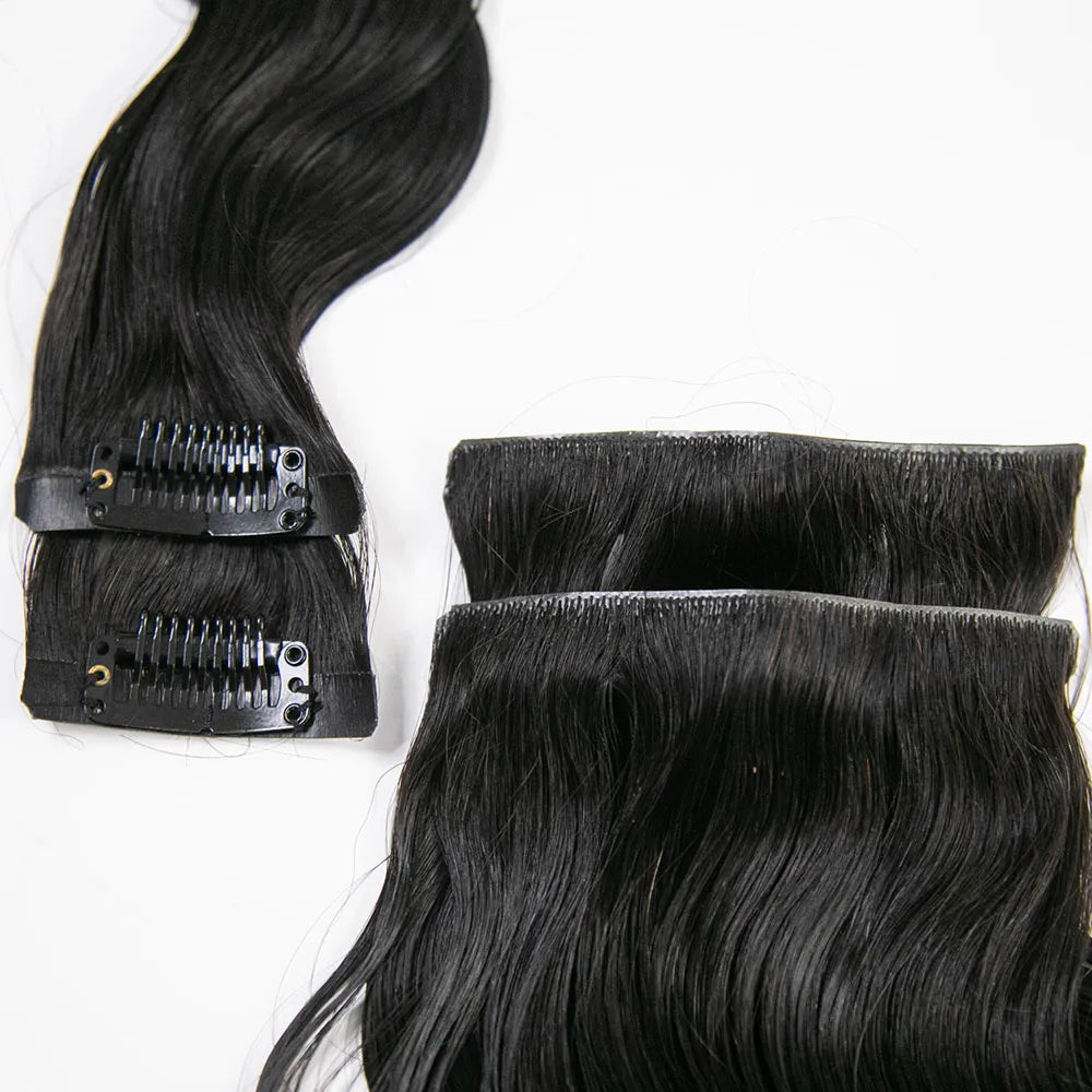 Body Wave Seamless Clip In Extensions
