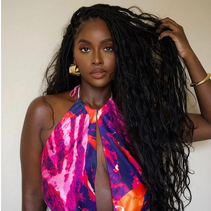 body wave crochet locs