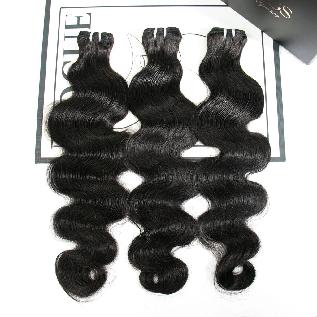 Cambodia Virgin Hair Body Wave Human Hair Bundles