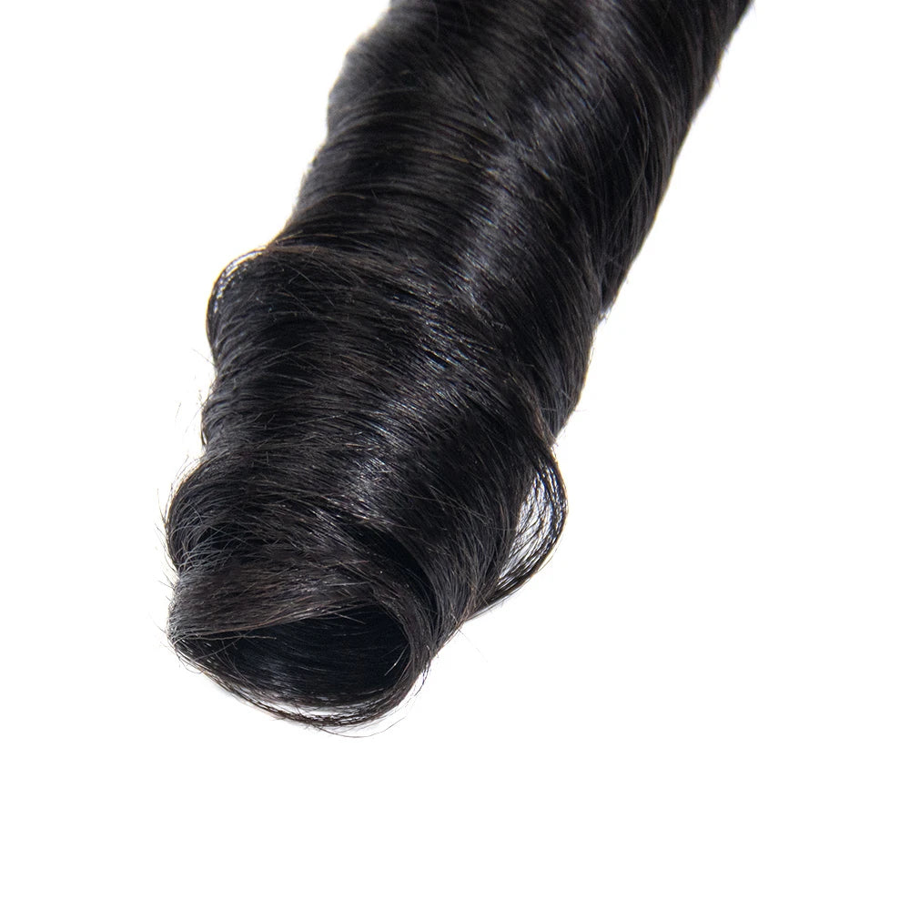 bottom for french curl human crochet hair