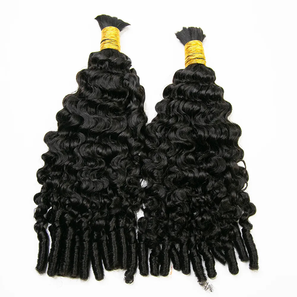bulk braiding hair water curly