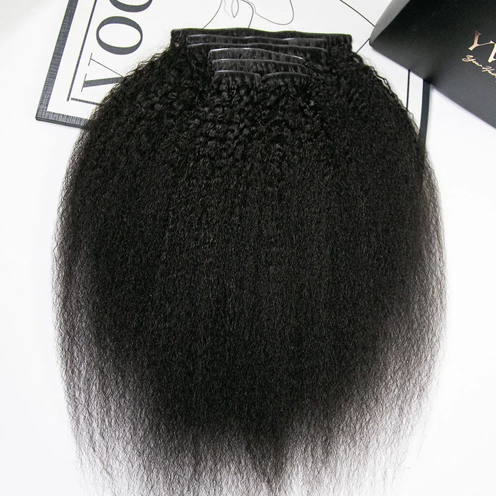 Clip In Extensions Kinky Straight