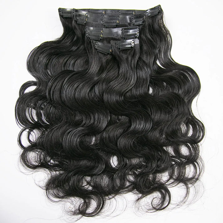 Clip In Hair Extensions Body Wave