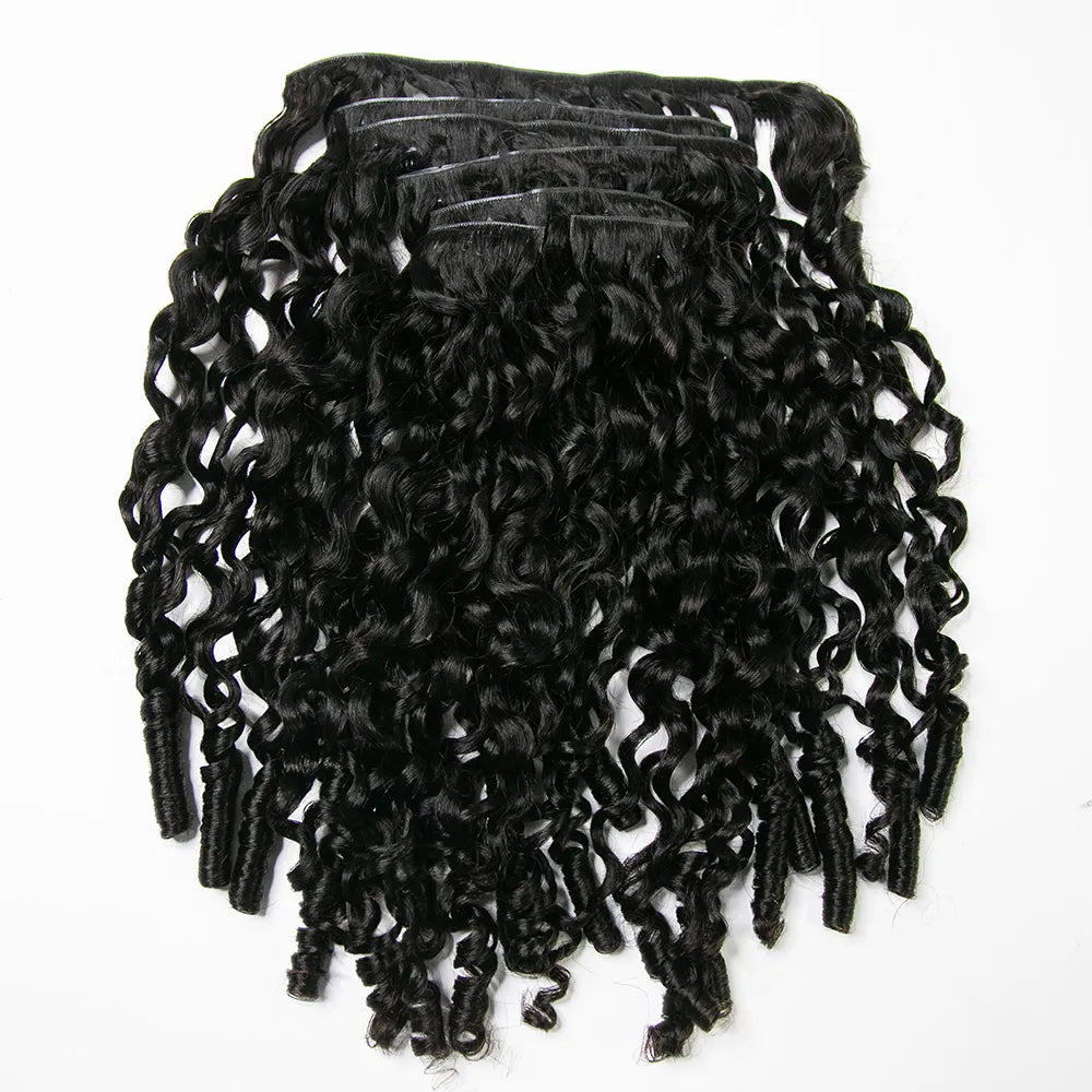 Clip In Hair Extensions Water Curly