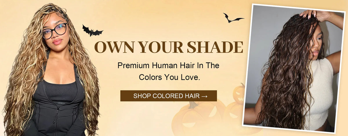 colored bulk hair halloween sale