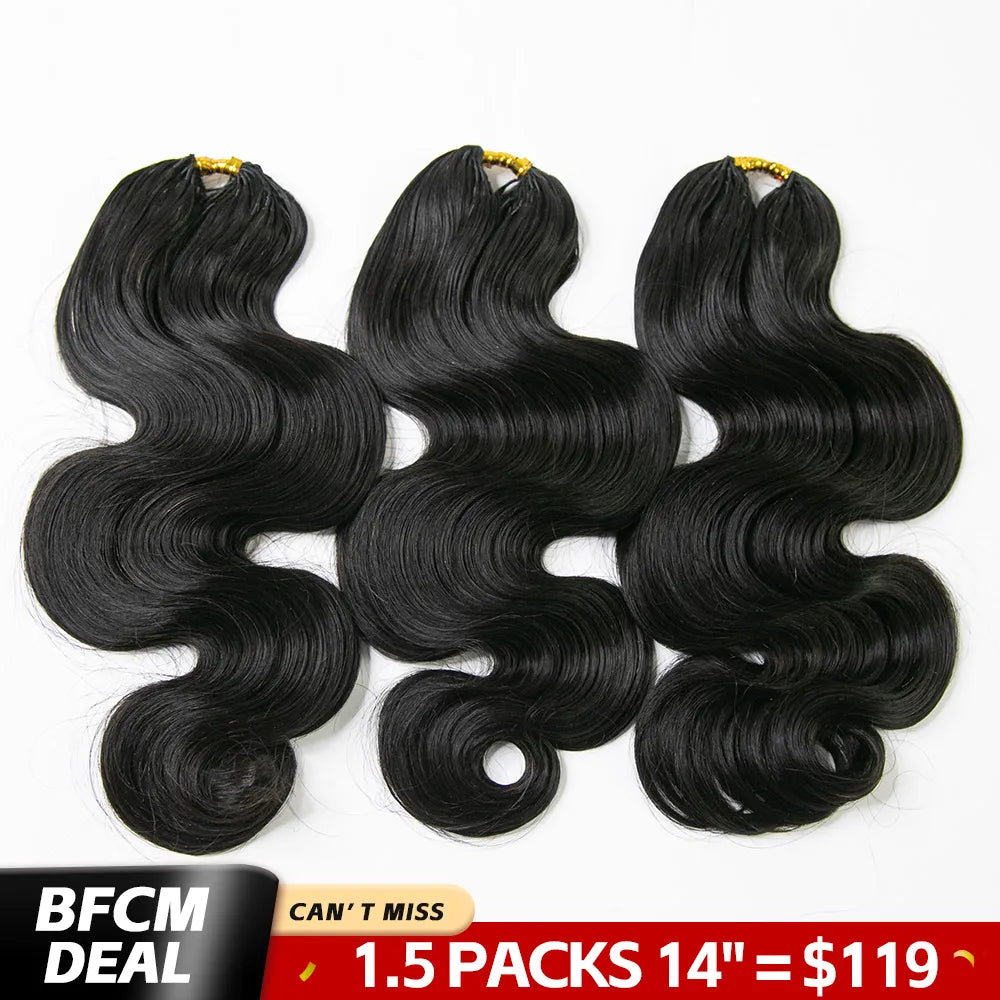 crochet human hair body wave for sale