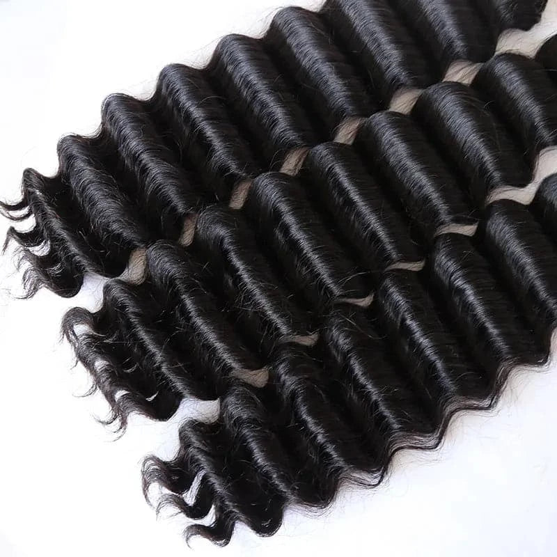 double drawn bulk braiding human hair