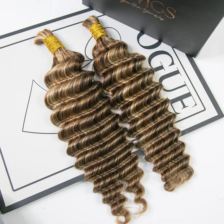 #4/27/30/613 Mix Color Blend bulk human hair