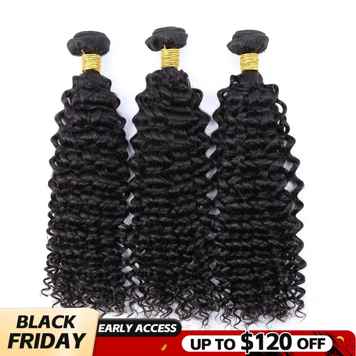 deep curly weft bundles black friday sale