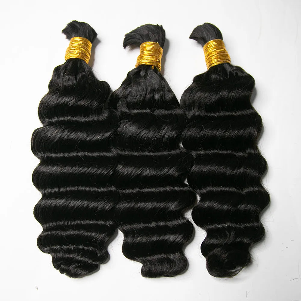 deep wave 14 inch bulk hair sale