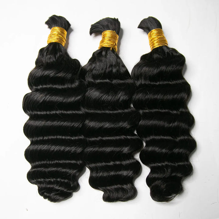 deep wave 14 inch bulk hair sale