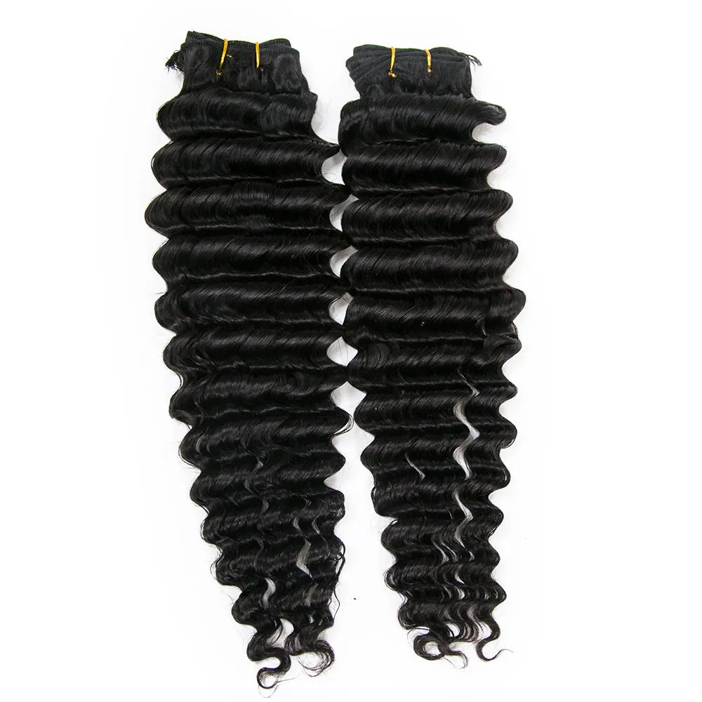 deep wave bundles human hair