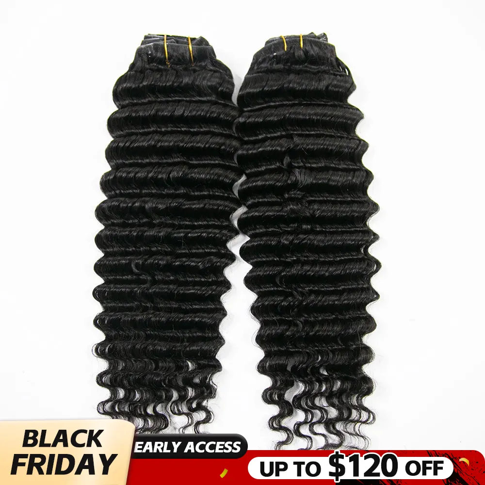 deep wave invisible edge clip in black friday sale