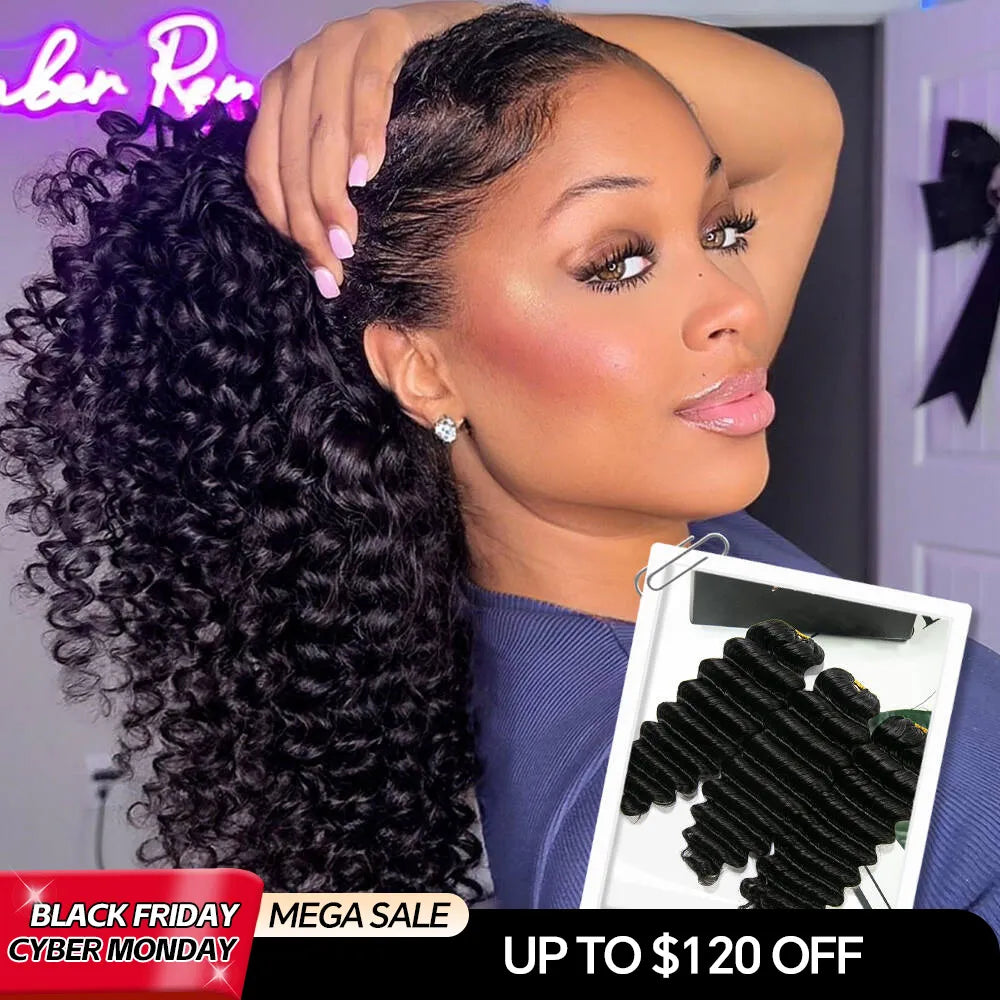 deep wave crochet hair cyber monday sale