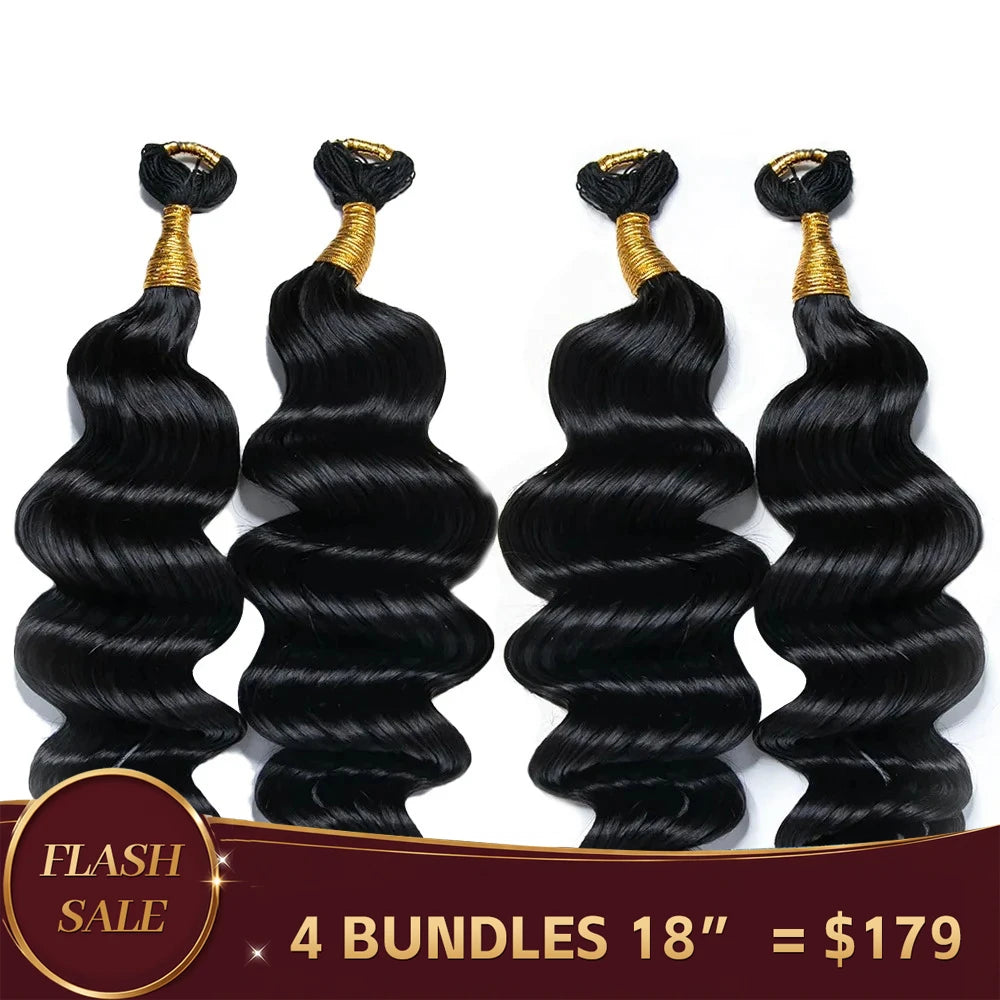 4 bundles 18 inches only 179