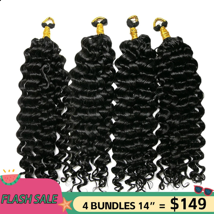 extended thread water wave crochet hair for sale