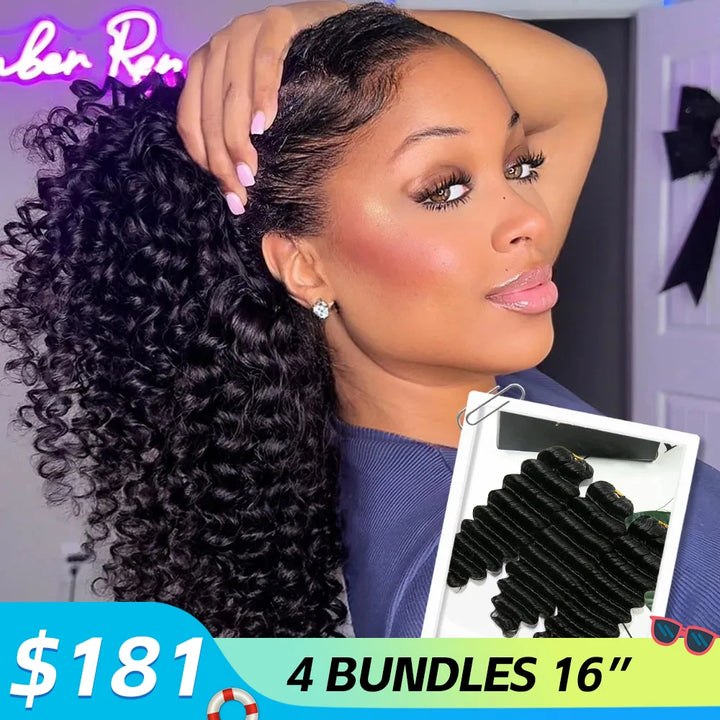 feather crochet hair deep wave for vacation