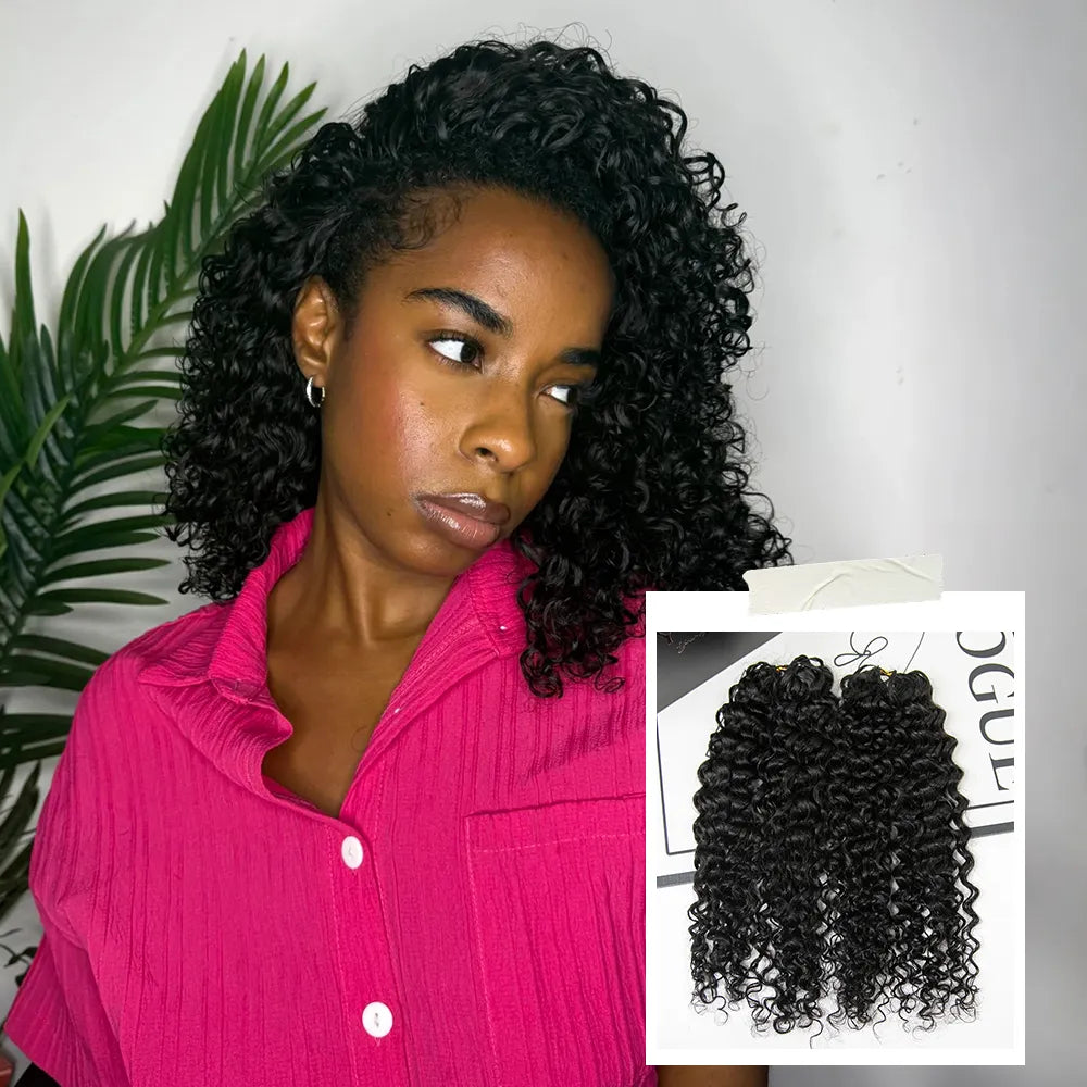 feather crochet hair for miralce knots