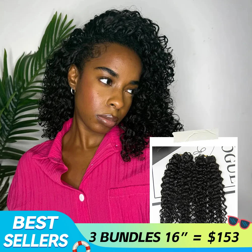 feather crochet hair human hair spanish curl for vacation