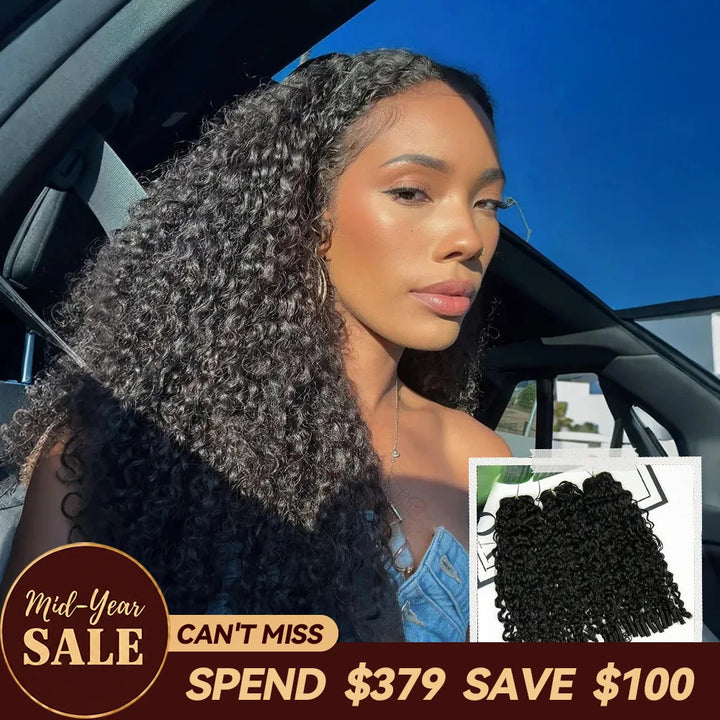 feather crochet hair water curly mid year sale