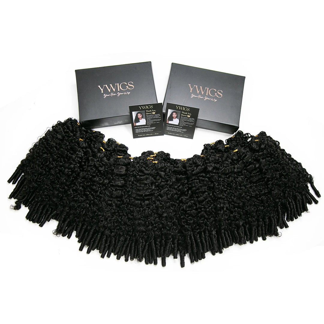 Ywigs feather crochet human hair for miracle knots