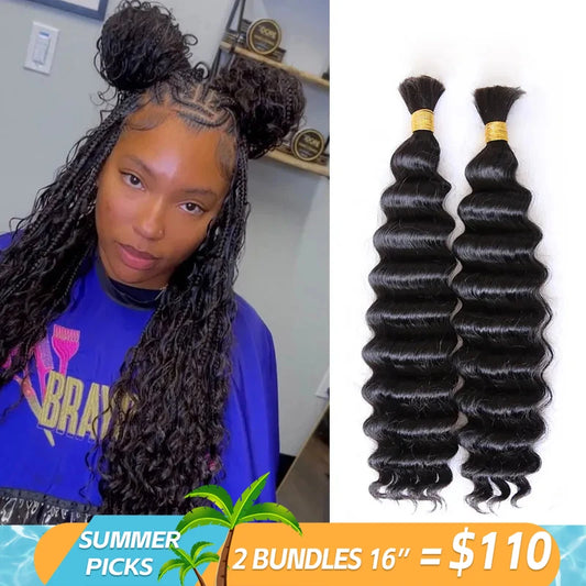goddess human hair curls double drawn deep wave