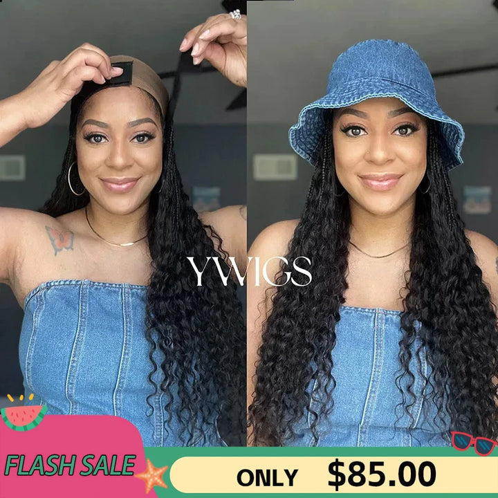 grab and go boho braids band before vs after for sale