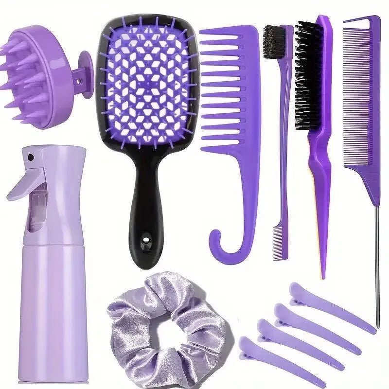 Basit Set Har 12 Pcs Hair Styling Brush Set – Ywigs