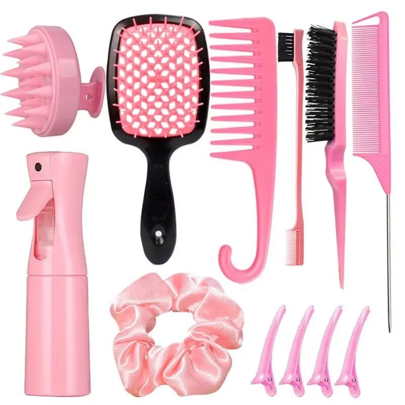Basit Set Har 12 Pcs Hair Styling Brush Set – Ywigs