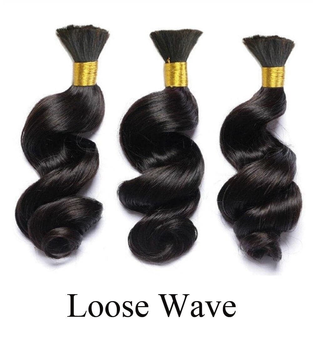 Wholesale - Bulk Hair Extensions for Braiding (Price for 50g/1 Bundle)