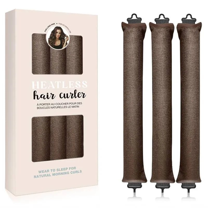 Ywigs heatless hair curler set no heat silk hair rollers for natural wavy hairstyle