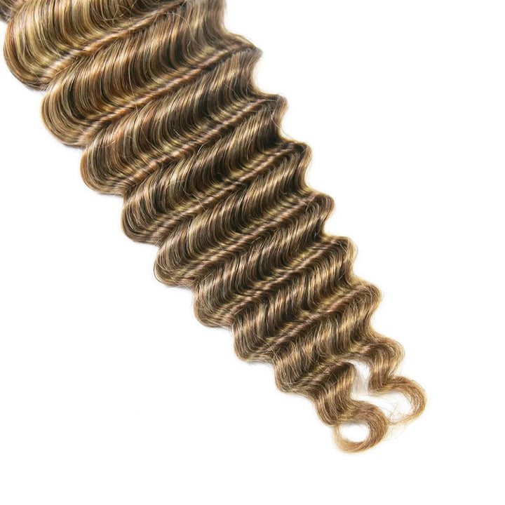 ywigs 4/27/30/613 Deep Wave Bulk Human Braiding Hair
