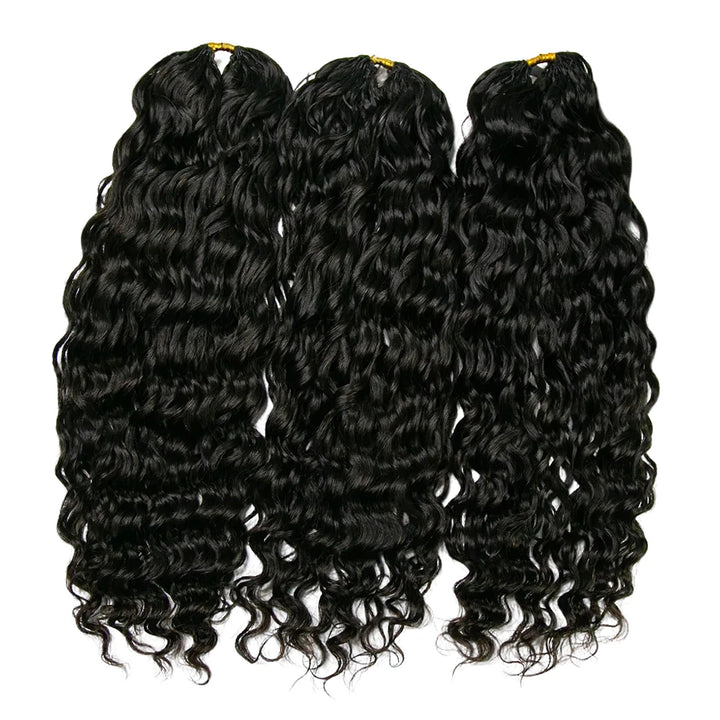 Human Crochet Hair Natural Wave