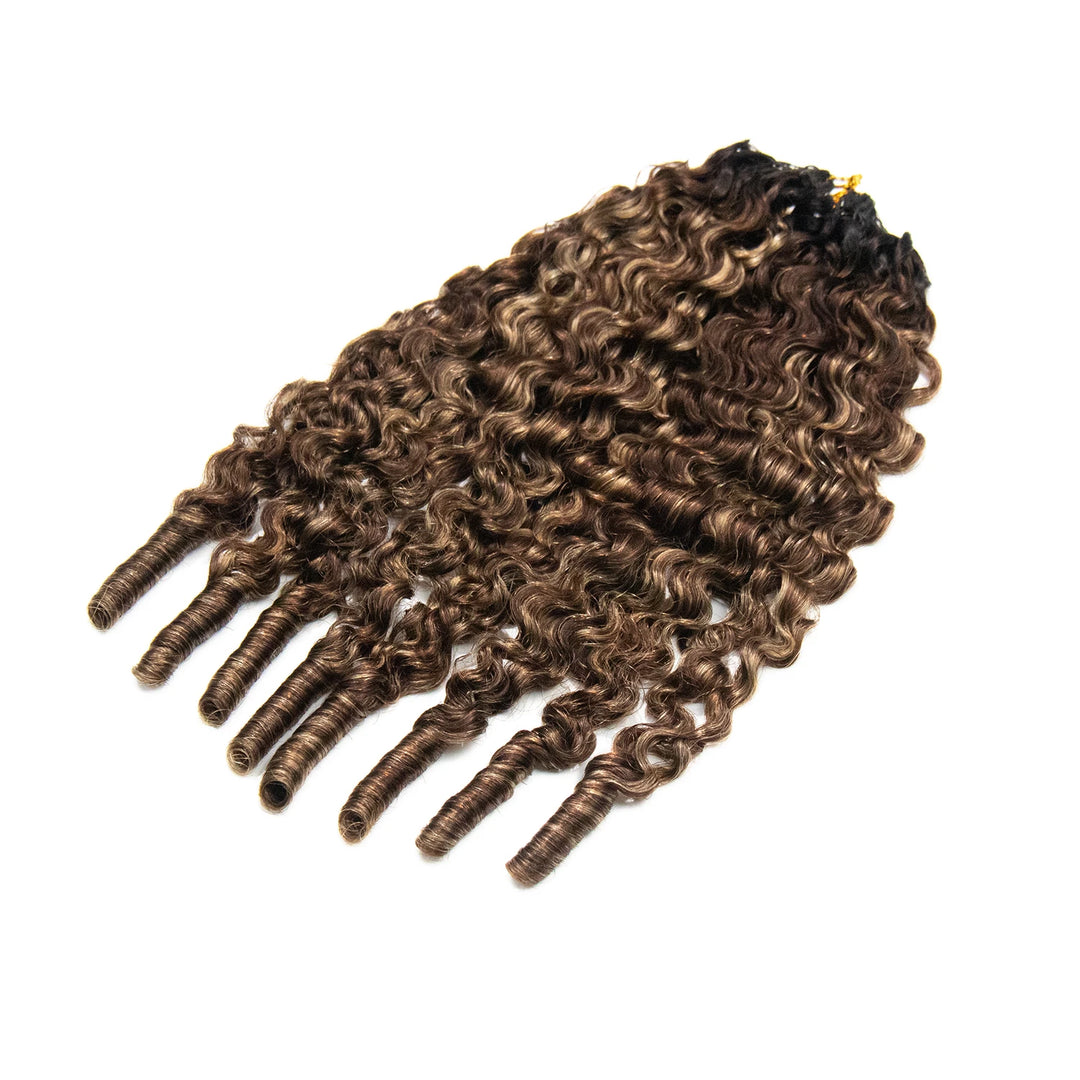 #T1B/4 /613 Mix Blend Burmese Curly Human Crochet Hair