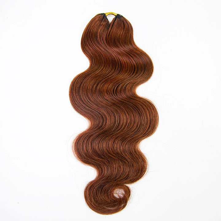 crochet braids hair copper body wave