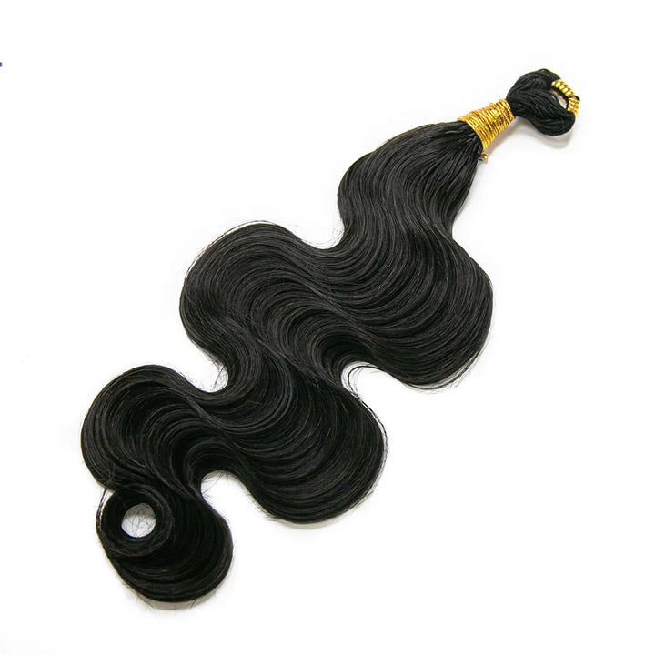 human hair feather crochet braids