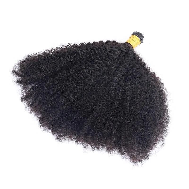 Afro Kinky Coily I Tip Hair Extension
