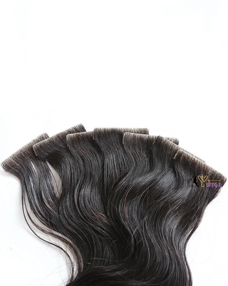 Invisible Tape In Extensions Body Wave