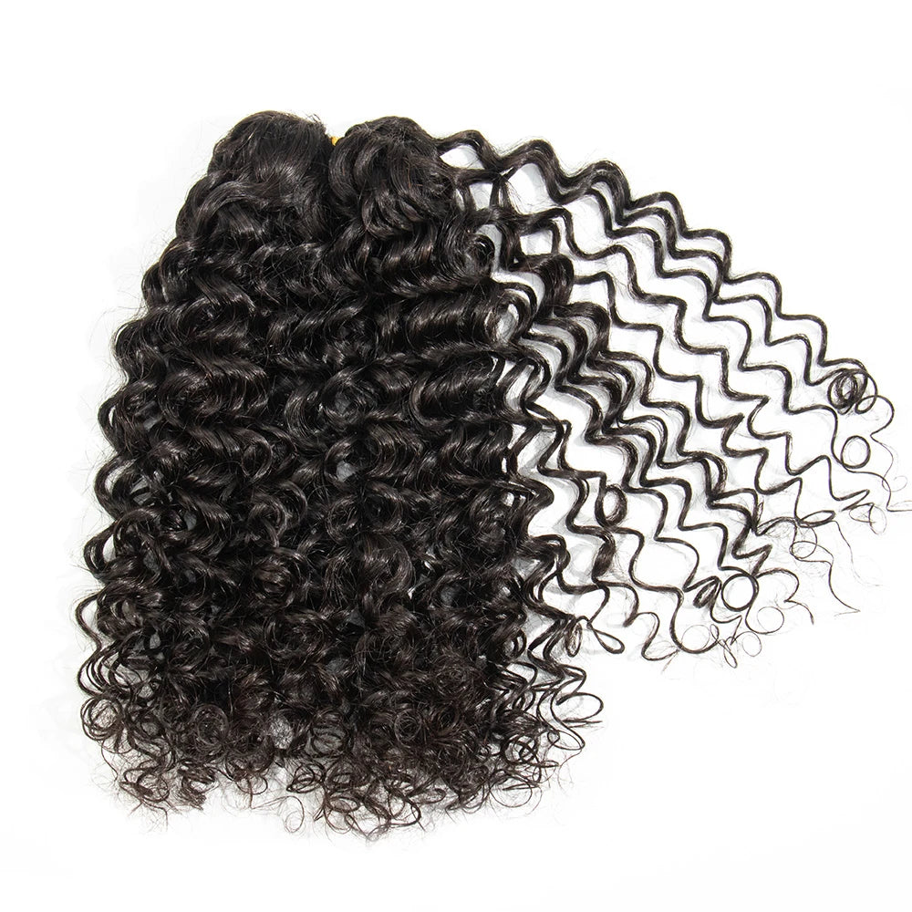 invisible thread human crochet hair water wave