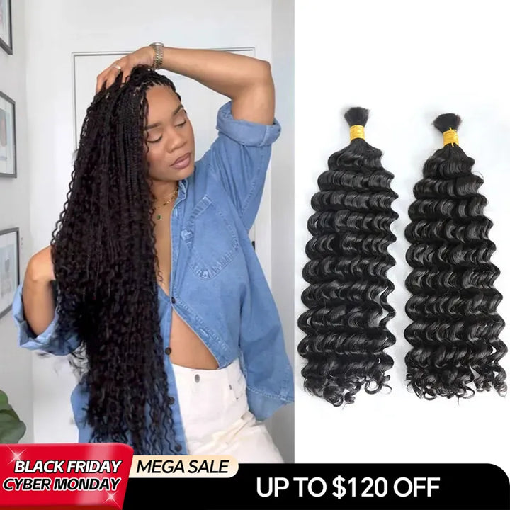 italy curl double drawn bulk hair cyber monday sale