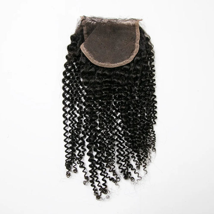 kinky curly 4x4 lace closure