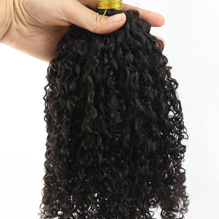 kinky curly microlink hair