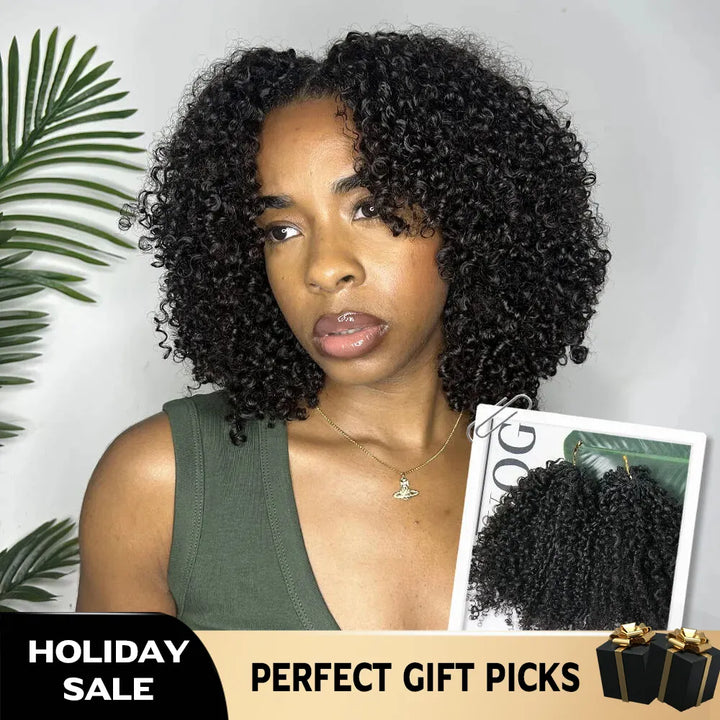 kinky curly multi-textured crochet hair sale