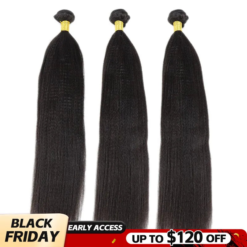light yaki weft bundles black friday sale